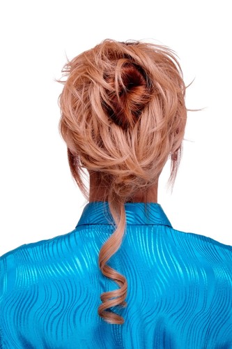 Toupet scroccante capelli rosa - toupet,