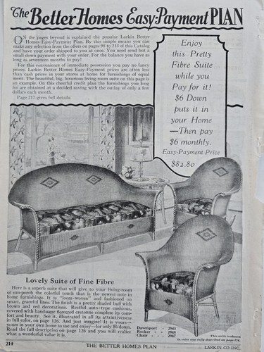 1928 larkin company divano - 1928,