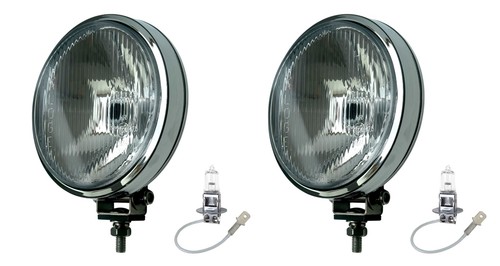 Fanali rotondi cromati - 2x,