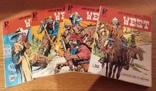 STORIA DEL WEST 10 albi Collana Rodeo Bonelli Edit.le CEPIM 1975-1978 L. 350/400