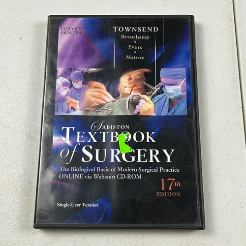 Sabiston textbook surgery - of,