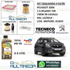 TAGLIANDO 4 FILTRI E OLIO