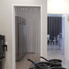 Tenda a Bande PVC Trasparente