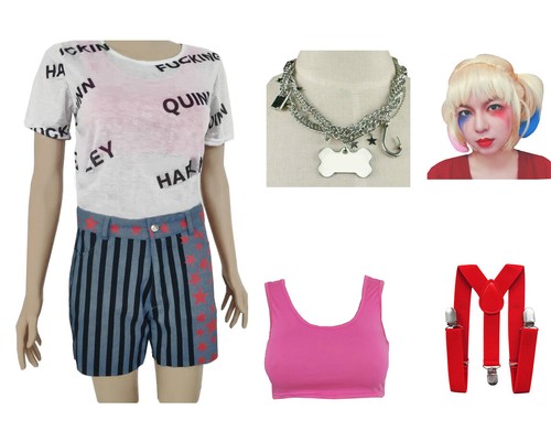 Harley quinn costume vestito - harley,