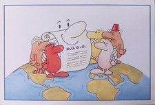 Cartolina Cartoon Diritti