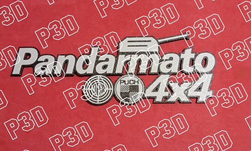 Targhetta pandarmato fiat - targhetta,