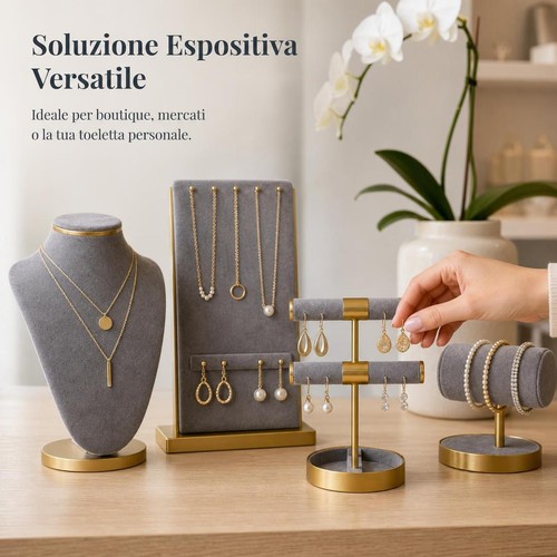 Espositore gioielli metallo - gioielli, in