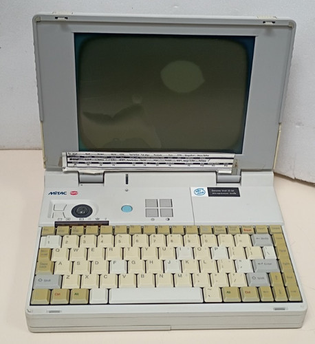 Vintage mitac 4020f laptop - vintage,