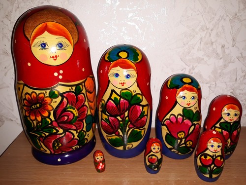 Matrioska vintage legno - vintage, in