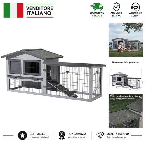 Pollaio con casetta - , di