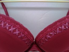Reggiseno push bordeaux - up,