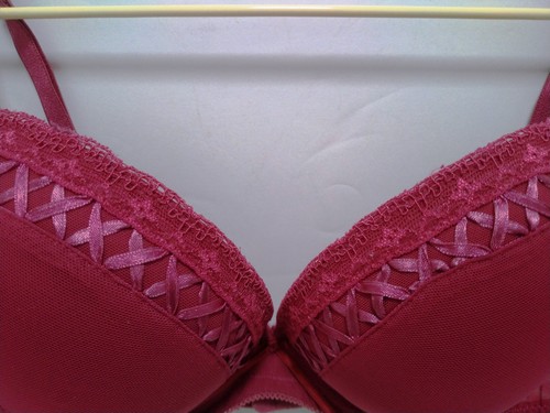 Reggiseno push bordeaux - up,