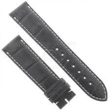 Longines Cinturino Alligatore Nero Opaco 20/18 mm Heritage, Master, Grand Vitess