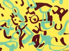 Carla Accardi : Giallo Verde