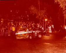 ---- FOTO DEL 1977 --- 15° RALLYE SANREMO --- VW GOLF N° 96 -