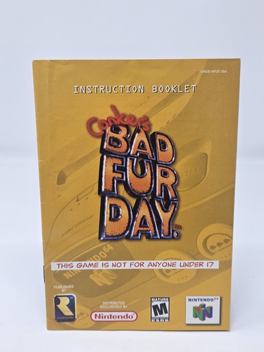 Conker bad fur day - bad,