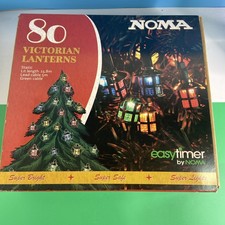 Luci per albero di Natale NOMA vintage - 80 lanterne vittoriane