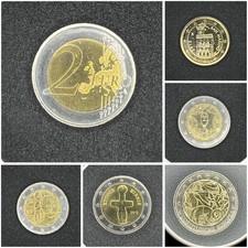 Set 5 Monete 2 Euro