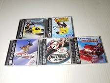 Lotto 5 GIOCHI PS1, COOLBOARDS 3, SUPER BIKE 2K, HYDROCROSS, BURSTRICK, SNOCROSS