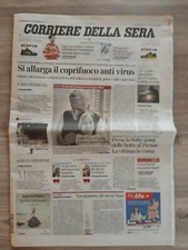 Corriere Della Sera 21 ottobre 2020 Pandemia Si allarga il coprifuoco anti virus