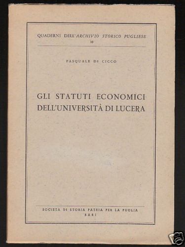 Gli statuti economici - gli,