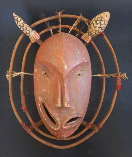 Masque inuit eskimo chamane - inuit,