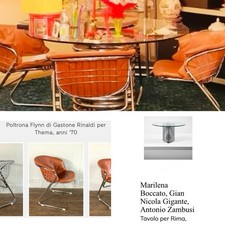 4 poltroncine Gastone Rinaldi