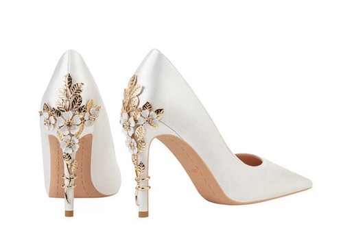Scarpe sposa donna metallo - sposa,