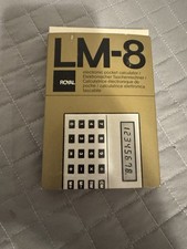 Calcolatrice Royal LM-8