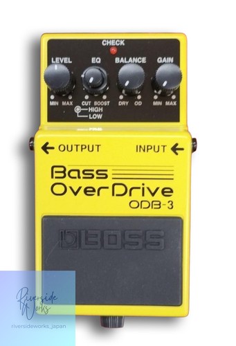 Pedale effetto overdrive basso