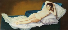 Dipinto A Olio Di Una Donna