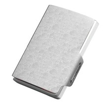 MONDRAGHI Saffiano Silver Mini