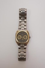 Omega Seamaster Polaris K18yg Orologio Uomo Quarzo Grigio Titanio dal Giappone