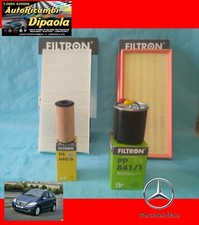 KIT TAGLIANDO MERCEDES CLASSE A W169 B W245 160 180 200 CDI KIT 4 FILTRI