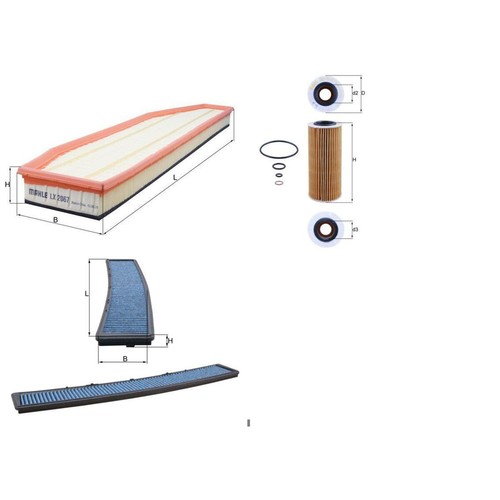 Pacchetto filtro knecht adatto - pacchetto,