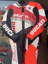 Tuta pelle canguro ducati - tuta,