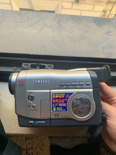 Videocamera minidv samsung - videocamera,