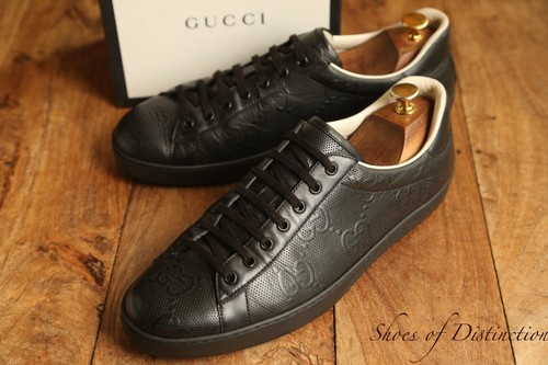 Gucci ace nero pelle - nero,