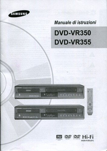Samsung dvd vr350 355 - /,