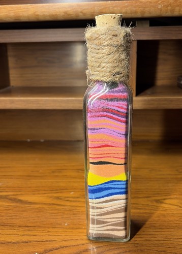 Sabbia colorata arte - , in