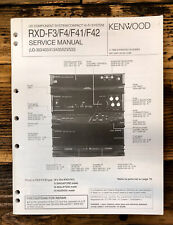 Kenwood RXD-F3 -F4 -F41 -F42