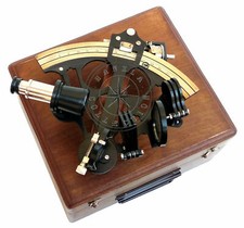 Sestante nautico da collezione