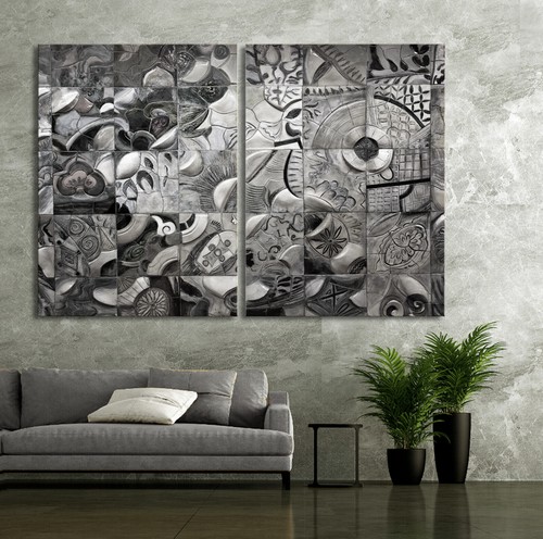 Mosaico tela bild - mosaico, moderno