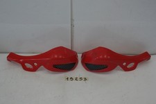 Coppia paramani cross rossi Handguard set per Quad ATTACCHI MANCANTI SEGNI