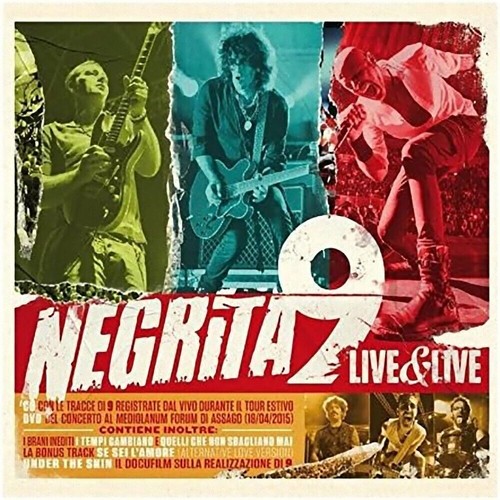 Dvd negrita 9 live - dvd,
