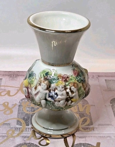 Vaso vintage capodimonte - vaso, acqua