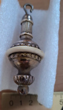 POMOLO TENDICORDA ANTICO IN OTTONE PIENO PATINATO - POMOLO PER TENDA