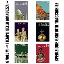 COLLANA ENCICLOPEDIA LIBRI I TEMPLI DELLA GRANDEZZA MONDADORI 1972-1974 