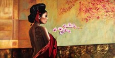 Quadro Geisha Giapponese in
