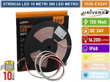 STRISCIA LED SMD 2025 M0NOCOLORE 280 LED/METRO DC 24V SUBACQUEA IP68 BOBINA 10M